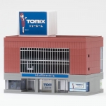 중형 빌딩 (암적색)