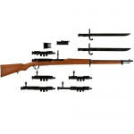 [리틀 아머리] LA086 38식 보병 총 타입