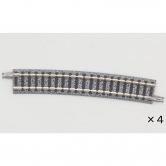 커브 레일 C605-10(F) (4pcs)