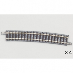 커브 레일 C605-10(F) (4pcs)