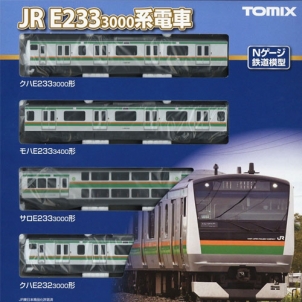 JR E233-3000계 전차 기본 세트 A (4pcs)