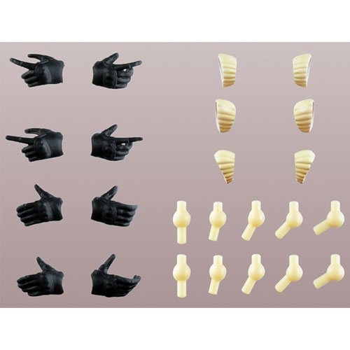 [리틀 아머리] LAOP08 창체소녀정원 택티컬 글러브 (블랙)