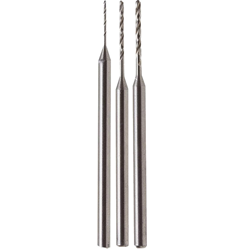 Mr. 코드리스 라우터용 소경 고속강 드릴 3종 세트(φ0.5/φ0.8/φ1.0)