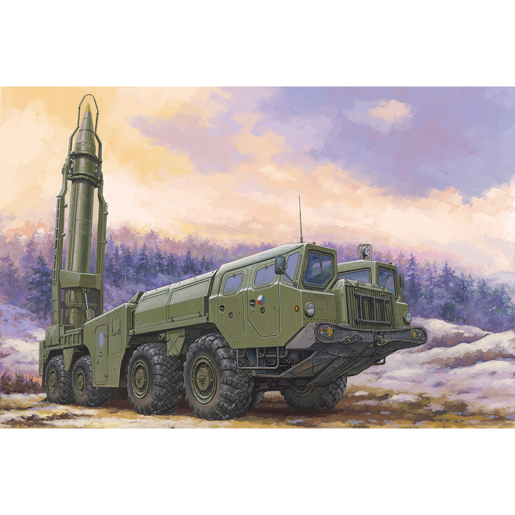 1/72 소련 스커드-B 탄도 미사일 시스템 - 1/72 Soviet (9P117M1) Launcher with R17 Rocket of 9K72 Missile Complex \