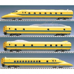 JR 923계 신칸센 전기괘도 종합 시험차 (닥터 옐로우) 기본 세트 (4pcs)