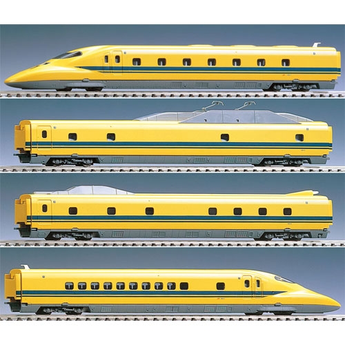 JR 923계 신칸센 전기괘도 종합 시험차 (닥터 옐로우) 기본 세트 (4pcs)