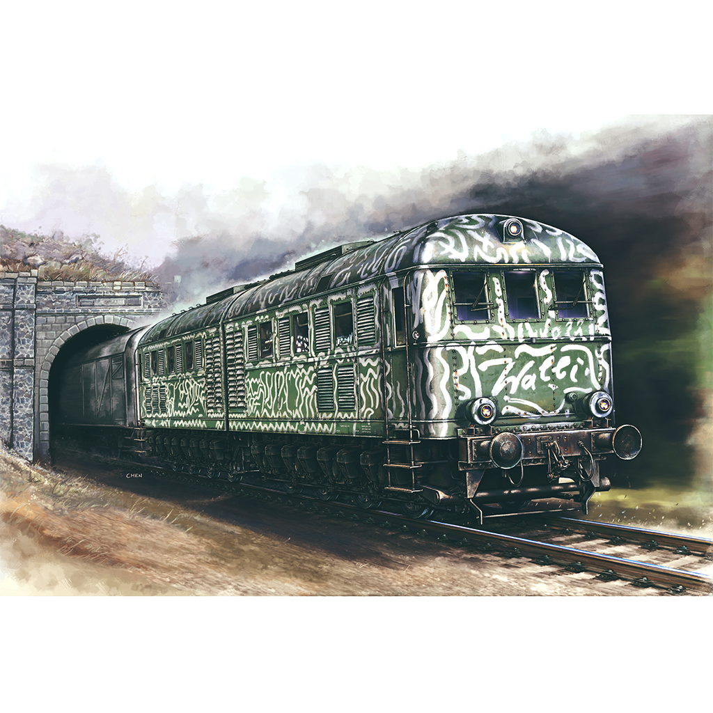 1/35 독일군 V188 디젤 기관차 - 1/35 Wehrmachtslokomotive V188