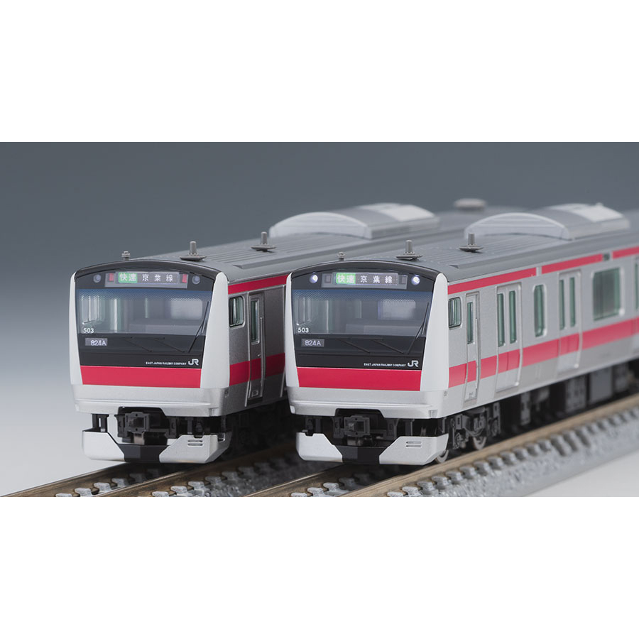 JR E233-5000계 전차 (게이요선) 기본 세트 (4pcs)