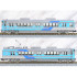 IR 이시카와철도 521계 전차 (연지) 세트 (2pcs)