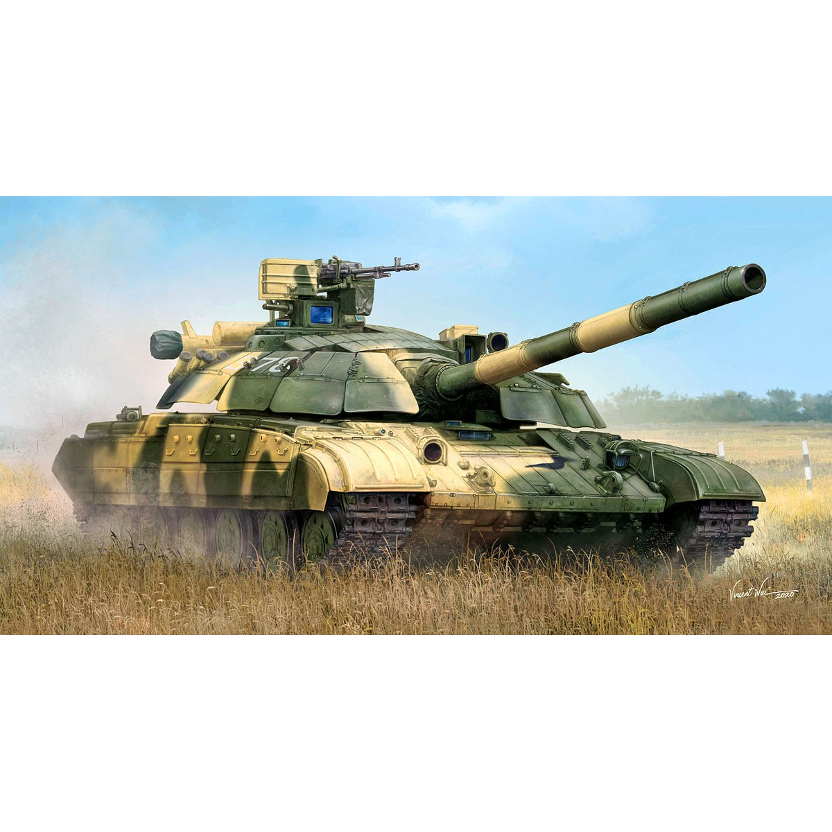 1/35 우크라이나군 T-64BM 불라트 주력전차 - 1/35 Ukraine T-64BM Bulat Main Battle Tank