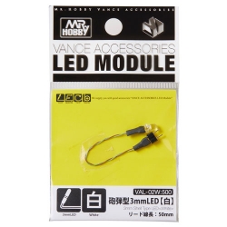 3mm 포탄형 LED 화이트