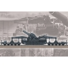 1/72 German KARL-Geraet 040/041 on Railway Transport Carrier