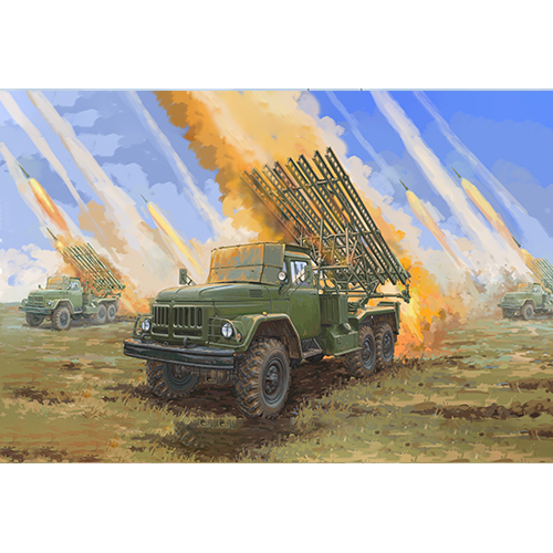 1/35 Soviet 2B7R Mutiple Rocket Launcher BM-13NMM