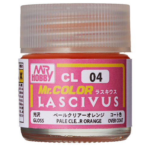 CL04 LASCIVUS 페일 클리어 오렌지 10ml (유광)