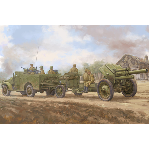 1/35 M3AI late version tow 122mm Howitzer M-30