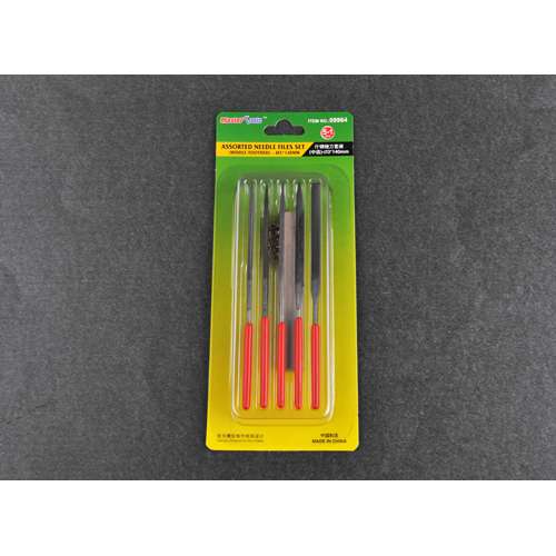 Assorted needle files set(Middle-toothed, 5pcs)140mm
