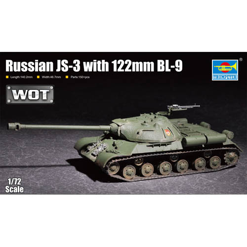 1/72 Russian JS-3 with 122mm BL-9