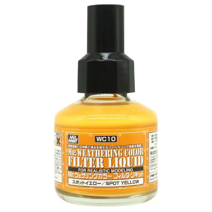 Mr. 웨더링 컬러 필터 리퀴드 - 스팟 옐로우 40ml