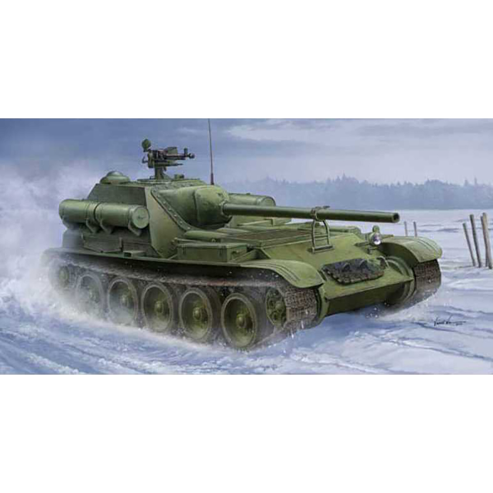 1/35 소련군 SU-101 자주포 - 1/35 Soviet SU-101SPA