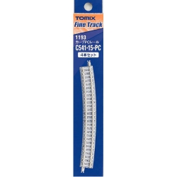 커브 PC 레일 C541-15-PC(F) (4pcs)
