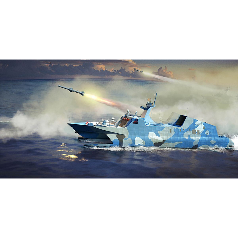 1/144 중국 해군 022형 미사일 고속정 - 1/144 PLA Navy Type 22 Missile Boat