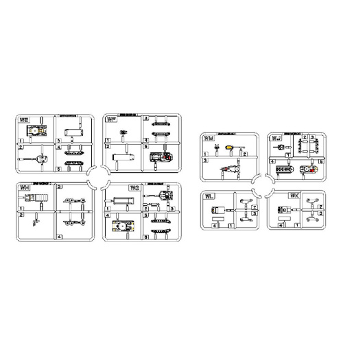 1/350 U.S. Marines Armor Accessories