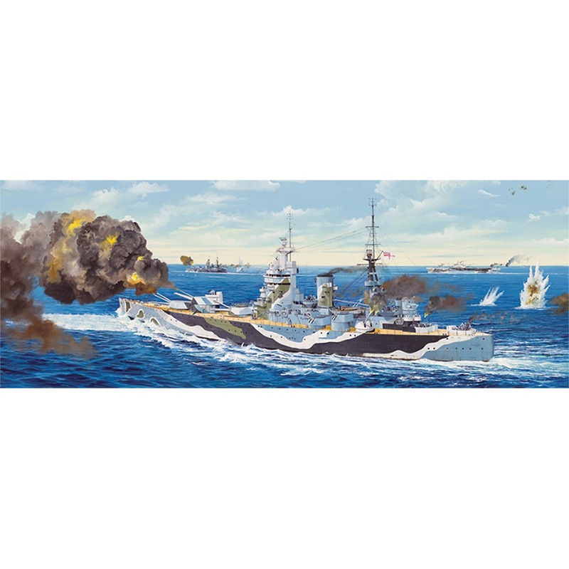 1/200 영국 해군 전함 로드니 - 1/200 HMS Rodney