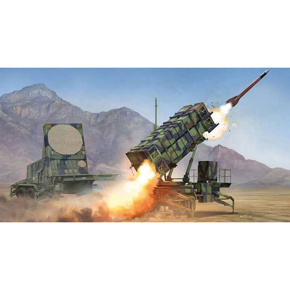 1/35 미군 MIM-104C 패트리어트 지대공 미사일 시스템(PAC-2) 및 AN/MPQ-53 레이더 - 1/35 M901 Launching Station & AN/MPQ-53 Radar