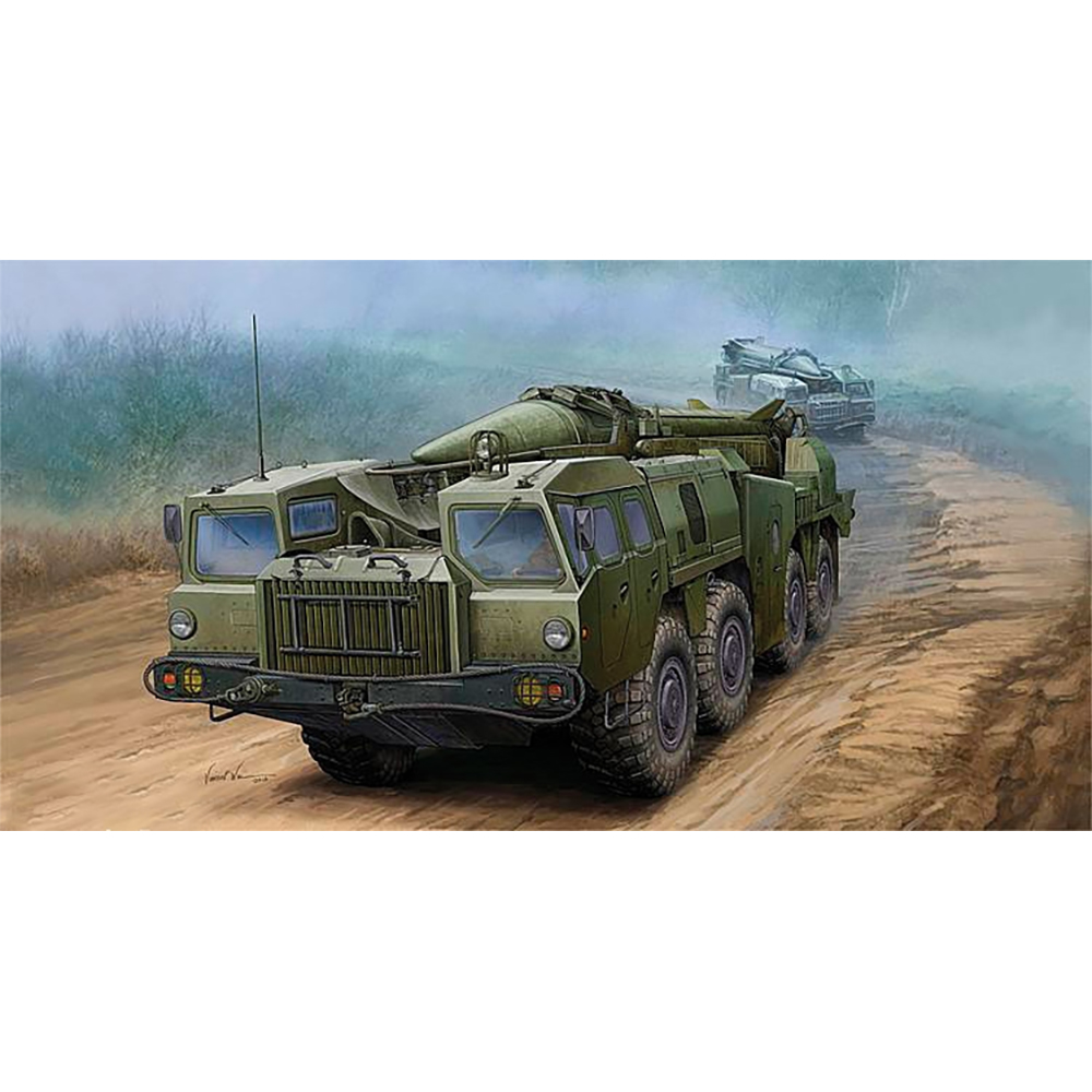 1/35 소련군 R-17 스커드-B 전술탄도미사일 - 1/35 Soviet (9P117M) Lanuncher with R17 rocket of 9K71 missile Complex \\\\\\\