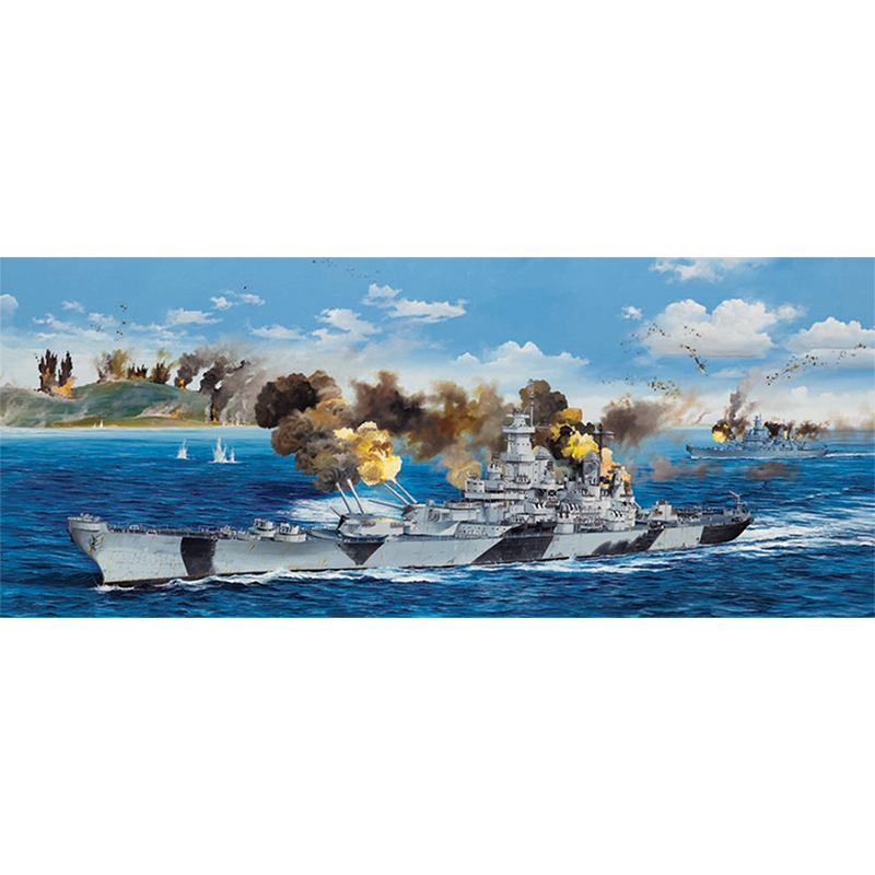 1/200 미 해군 아이오와급 전함 BB-61 아이오와 - 1/200 USS lowa BB-63