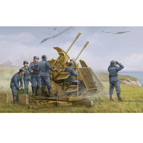 1/35 German 37mm Fkake 43 Zwilling