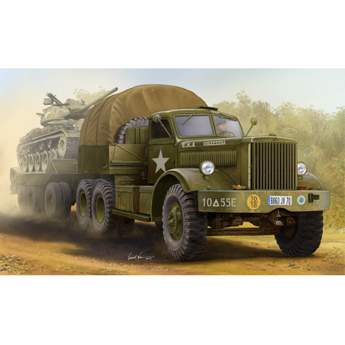 U.S M19 Tank Transporter with hard Top Cab(Model kit)