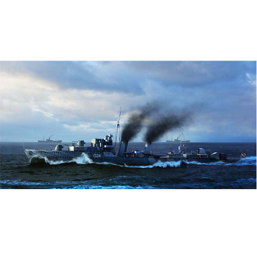 1/350 Battlship-HMCS Huron Destroyer 1944