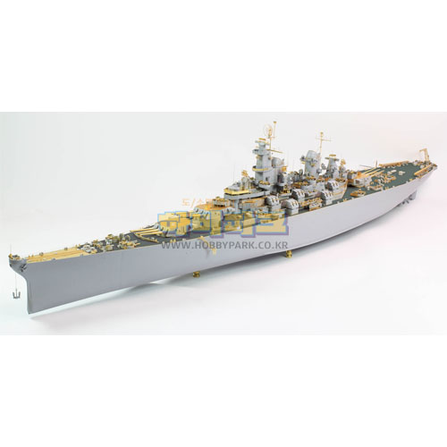 1/200 USS BB-63 Missouri 1945 Detail Up Set (20B Deck Blue stained wooden deck)