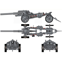 1/16 German 15cm sFH 18 Howitzer