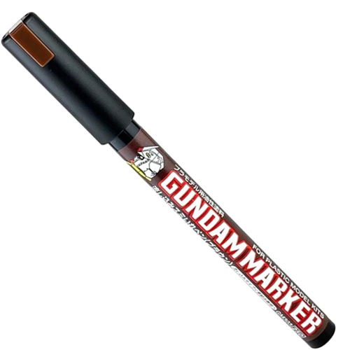 건담마커-303 흘려넣는 먹선 펜 (브라운)