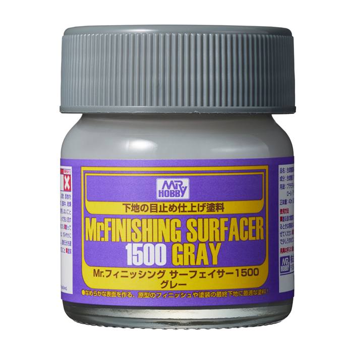Mr. 피니싱 서페이서 1500 그레이 (40ml)