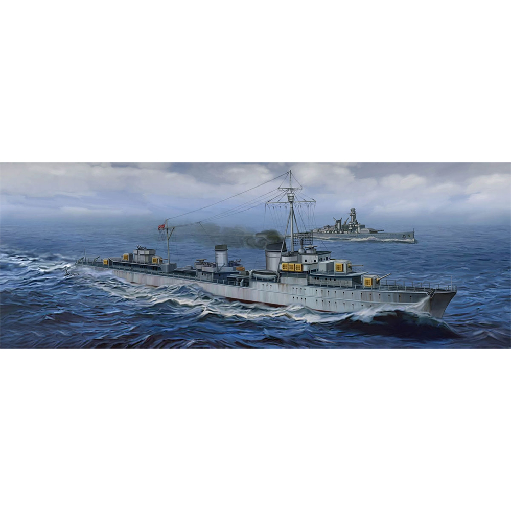 1/700 독일군 Z-43 구축함 (1944) - 1/700 German Zerstorer Z-43, 1944