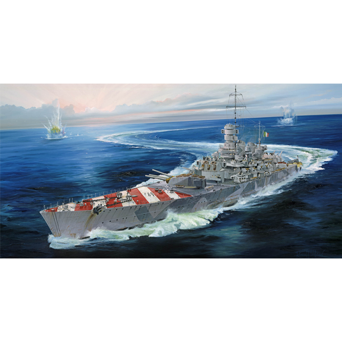 1/700 Italian Navy Battleship RN Roma 1943