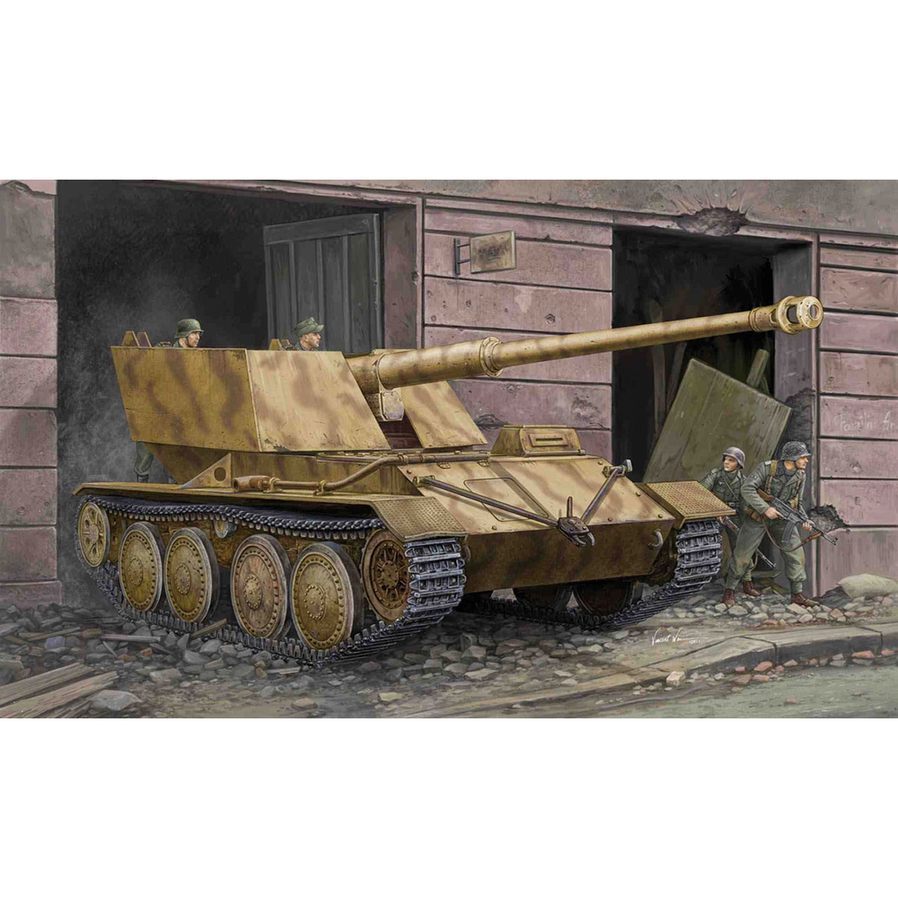 1/35 독일군 88mm PAK43 대전차포 - 1/35 German 88mm PAK43/41