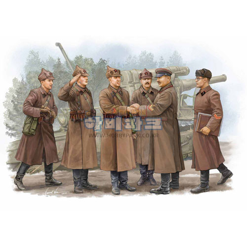 1/35 Soviet Artillery – Commander Inspection