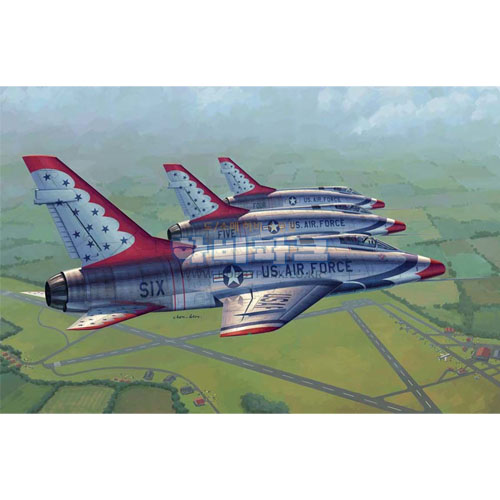 1/48 F-100D IN THUNDERBIRDS LIVERY
