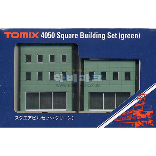 스퀘어 빌딩 세트 (그린)