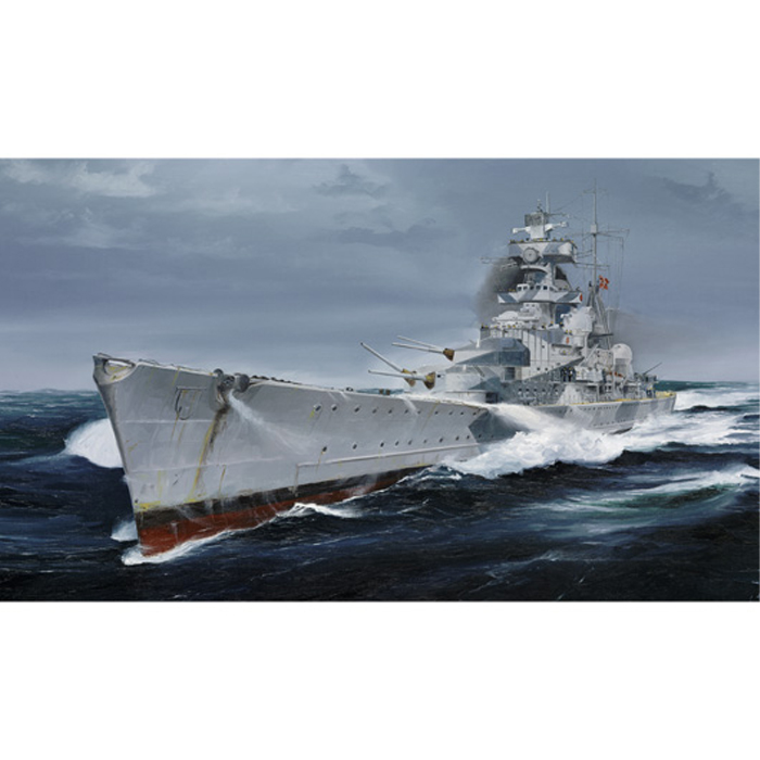 1/700 German Cruiser Admiral Hipper 1940