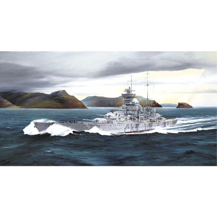 1/700 German cruiser Prinz Eugen 1942
