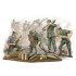 1/35 German Field Howitzer Gun Crew (on carrying)