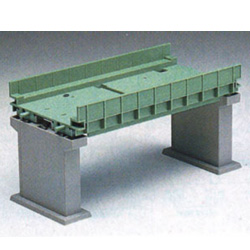 복선 거더교(형교) 세트 (녹색, 복선 PC 교각 2개 포함)