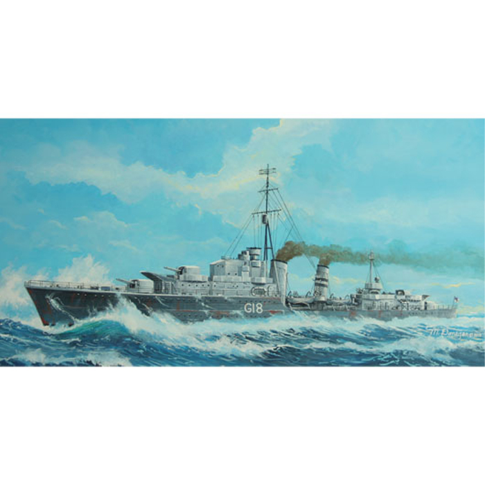 1/700 Tribal-class destroyer HMS Zulu (G18)1941