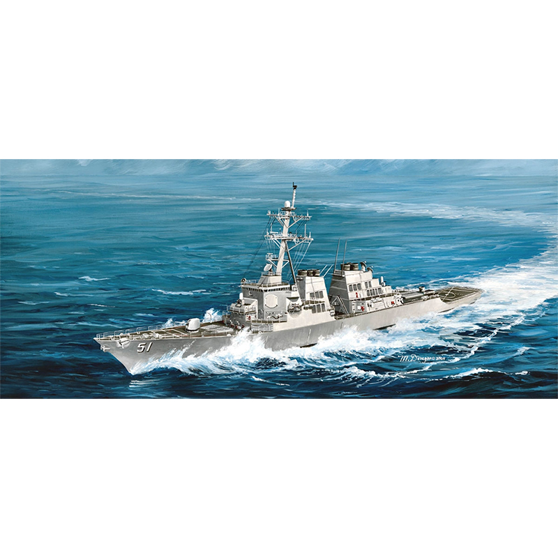 1/350 미 해군 DDG-51 알레이 버크 미사일 구축함 - 1/350 USS Arleigh Burke DDG-51