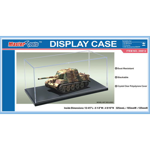 Plastic transparent case 325x165x125mm